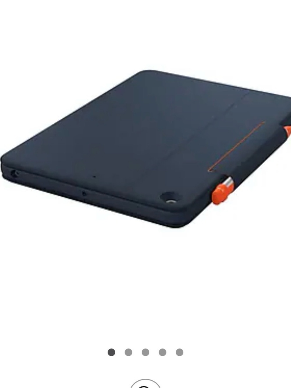 LogitechTouch Keyboard Case with Trackpad for iPad 7th/8th/9th Gen, Classic Blue